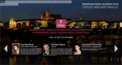 Desktop Screenshot of musicacademy.cz